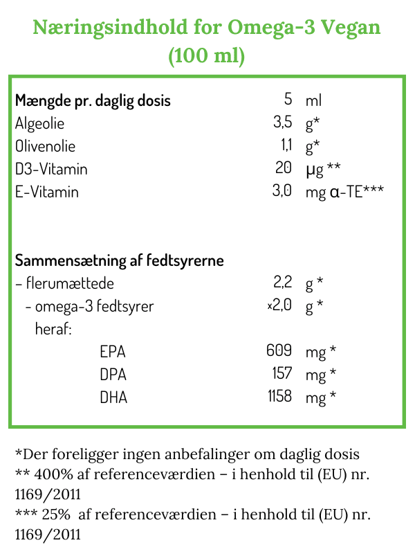 Omega-3 Vegan - Billede 2